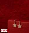 Crystal Shooting Star Earrings (Brass) Online