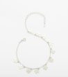 Dazzling Loop Of Blooming Flowers Anklet (Silver) Online Sale