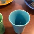 Fiesta Water Tumbler Glass in Turquoise Vintage Sale