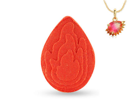 Crackling Campfire - Bath Bomb (Necklace) Online Sale