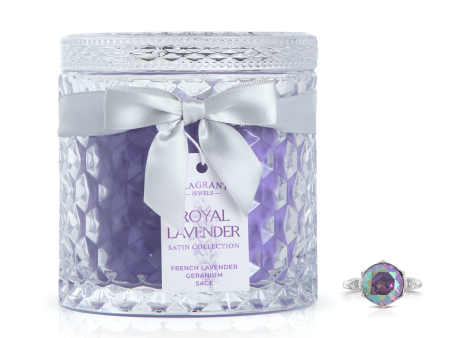 Royal Lavender - Satin Collection - Jewel Candle Hot on Sale