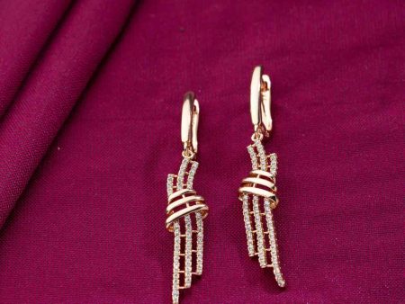 Classic Maze Earrings (Brass) Online Sale