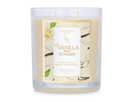 Vanilla is for Sundaes - Jewel Candle (Without Jewelry) Online Sale