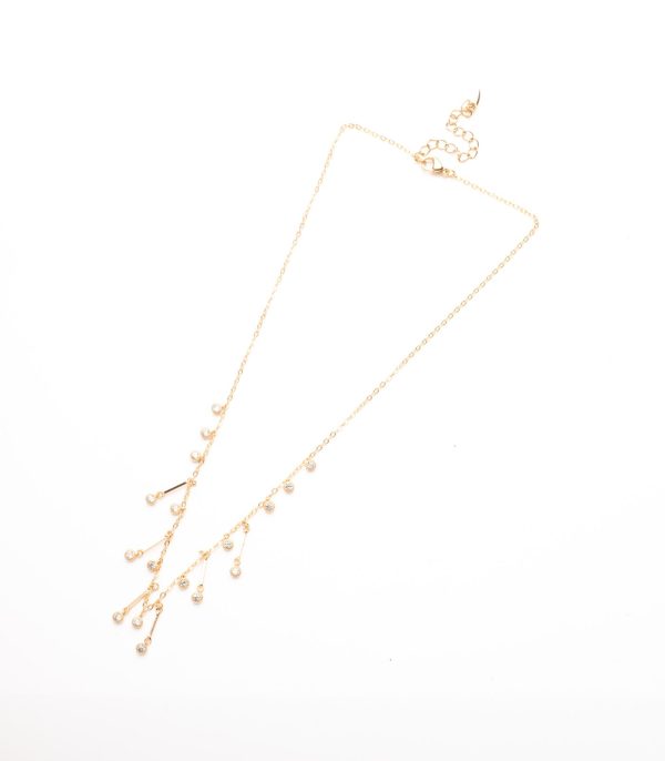 Dangling Charm Necklace (Brass) Online Hot Sale