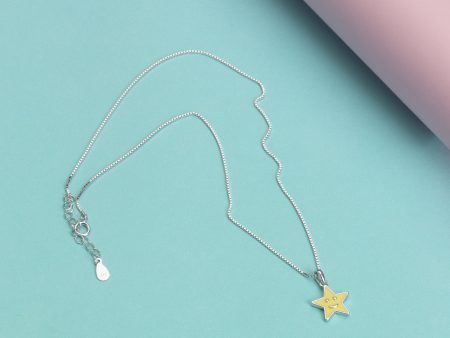 Yellow Star Necklace (Silver) Supply