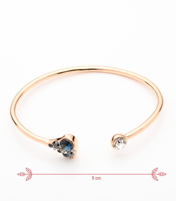 Blue Drop Bracelet (Brass) on Sale