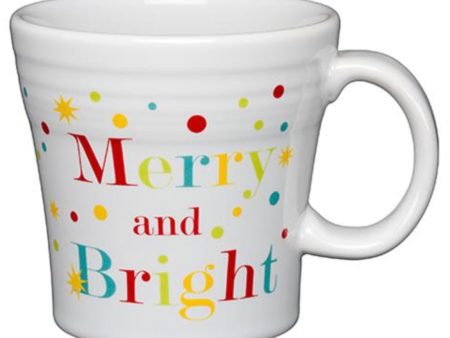 Fiesta Tapered Mug Merry and Bright decal Online now