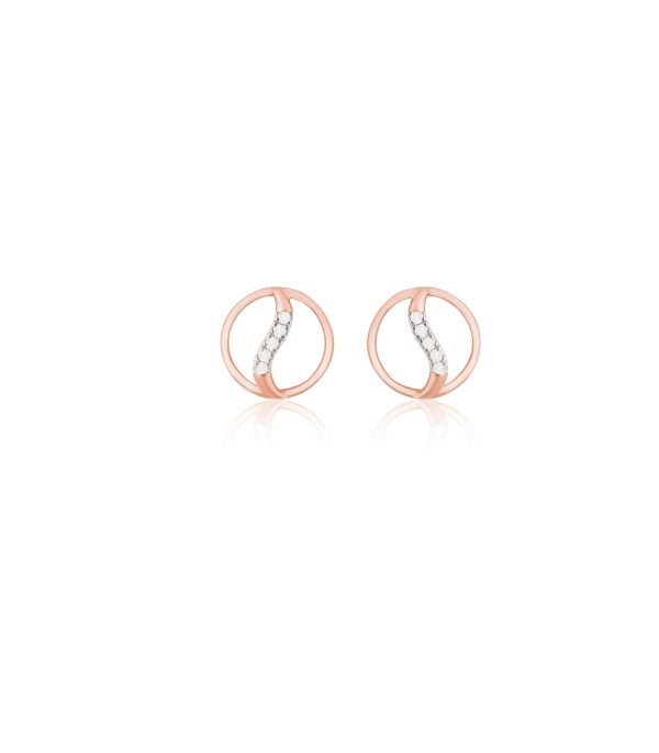 Diamond Serenity Swirls Earrings Online