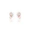 Diamond Vintage Vine Earrings For Discount