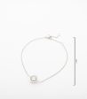 Charming Subtle White Bracelet (Brass) Online