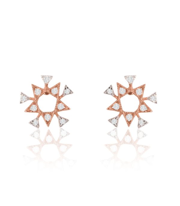 Diamond Lillian Stud Earrings Online Hot Sale