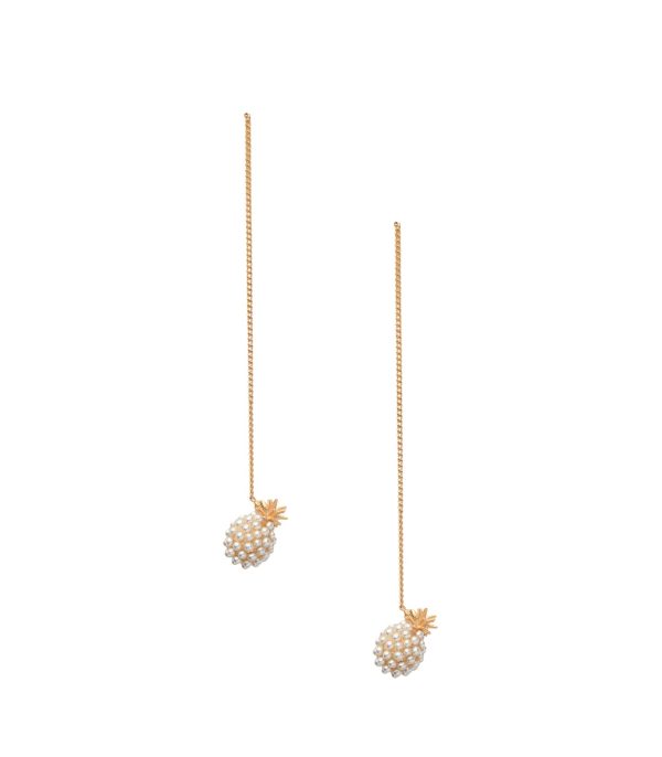 Dangling Moti Earrings (Brass) For Discount