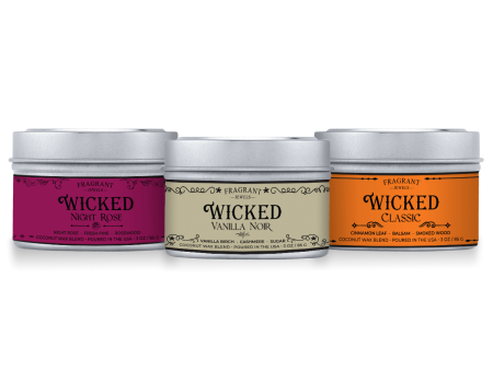 Wicked Surprise 3-Piece Candle Gift Set (without Jewelry) Discount