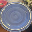 Vintage Fiesta Harlequin Mauve Blue Casserole - Flawless - For Cheap