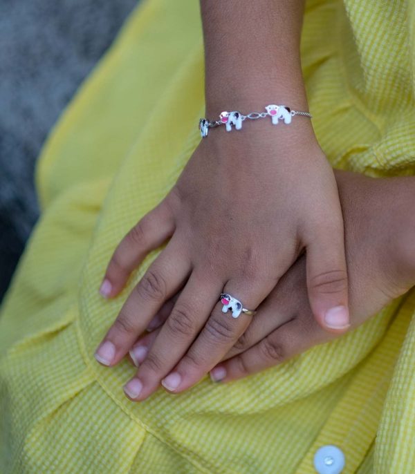 Cow Finger Ring (Silver) Online Hot Sale