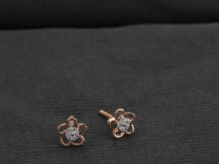 Diamond Blossom Chic Earrings Online now