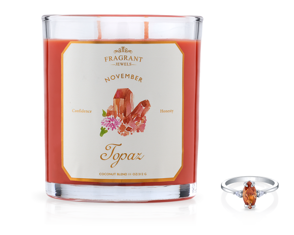 Topaz - November Birthstone Collection - Jewel Candle Online Hot Sale