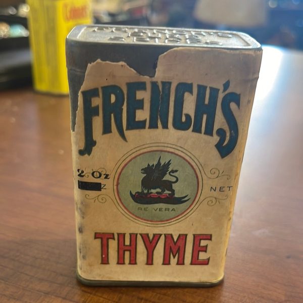 Vintage Frenches Thyme Spice Rochester NY R.T. French Discount