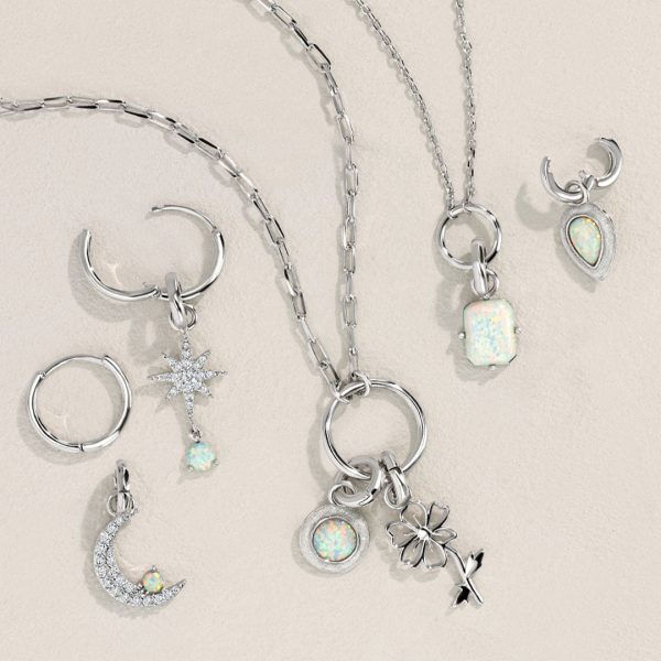 March Aquamarine Birthstone Charm - Jewel Candle Online