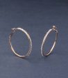 Classic Hoop Earrings (Brass) on Sale