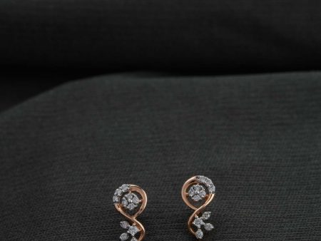 Diamond Saffron Sunrise Earrings Online