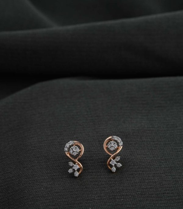 Diamond Saffron Sunrise Earrings Online