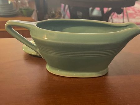 Vintage Harlequin Gravy Boat in Turquoise I Online now