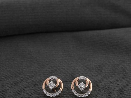 Diamond Radiant Rings Earrings For Sale