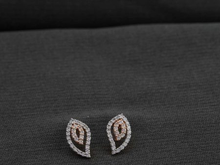 Diamond Ethereal Fern Earrings on Sale