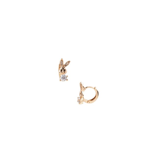 Little Bunny Earrings (Brass) Online Sale