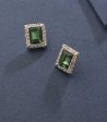 Decent Green Stones Tops  (Brass) Sale