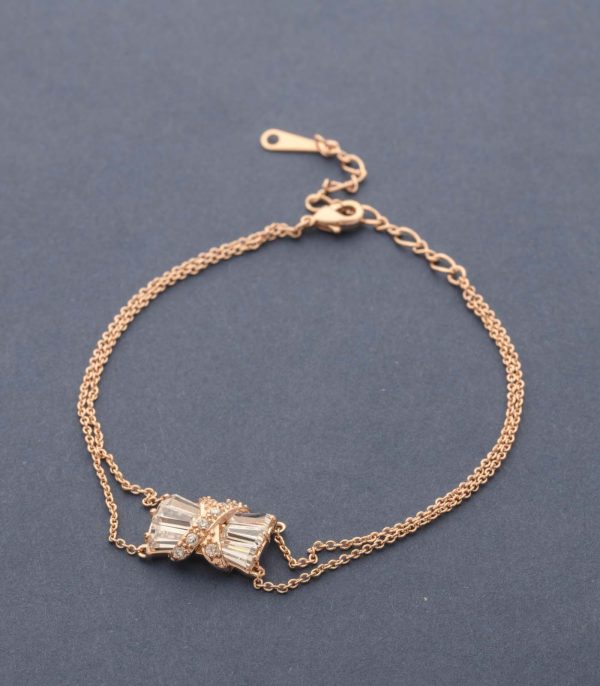 Hand Crafted Delicate Brass String Bracelet (Brass) Discount