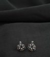 Diamond Enfold Solitaire Earrings Fashion