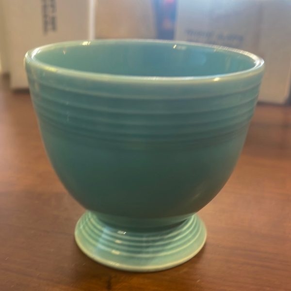 Vintage Fiesta Turquoise Egg Cup -No Issues- Discount