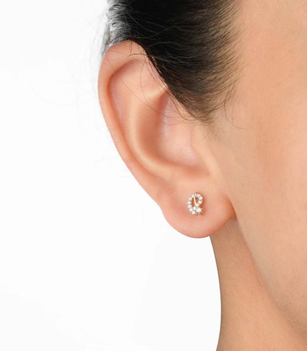 Diamond Budlet Delight Earrings Fashion