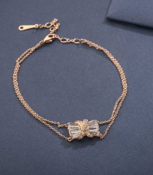 Hand Crafted Delicate Brass String Bracelet (Brass) Discount