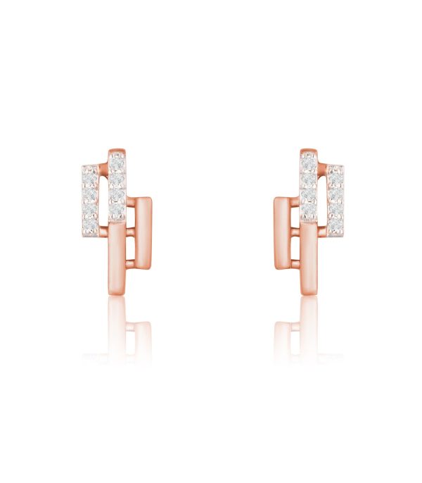 Diamond Cactus Chic Earrings Sale