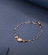 Chunky Heart Bracelet (Brass) Sale