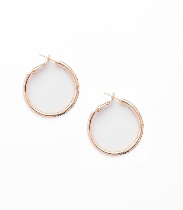 Classy Hoop Earring (Brass) Online Hot Sale