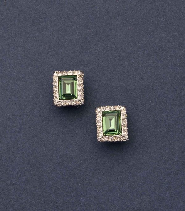 Decent Green Stones Tops  (Brass) Sale