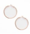 Classic Hoop Earrings (Brass) on Sale