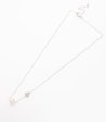 Cute Pearl-Flora Necklace (Brass) For Cheap