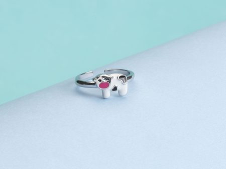 Cow Finger Ring (Silver) Online Hot Sale