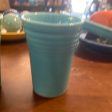 Fiesta Water Tumbler Glass in Turquoise Vintage Sale