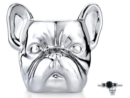 French Bulldog - Furry Friends Collection - Jewel Candle For Sale