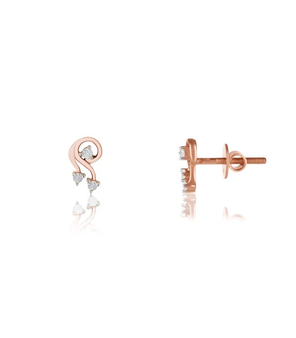 Diamond Ivy Drops Earrings Discount