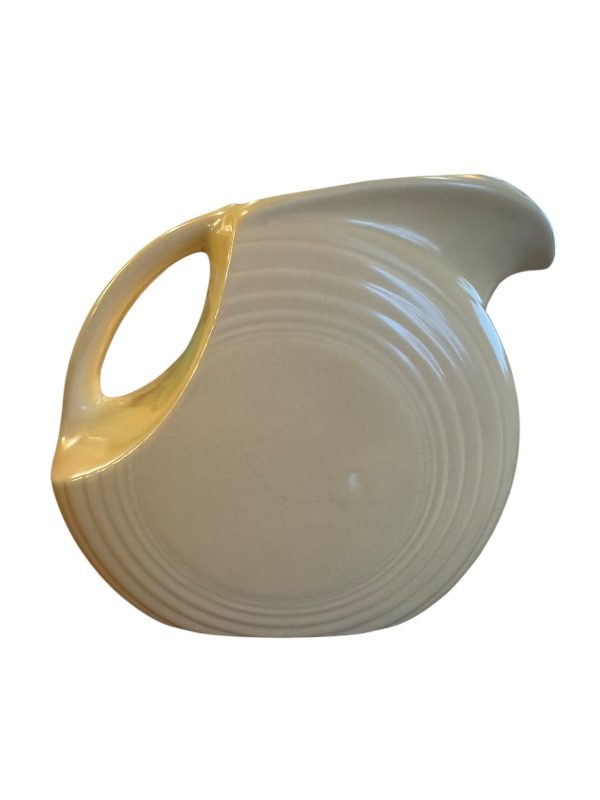 Fiesta Vintage Ivory Disk Pitcher - FULL SIZE on Sale