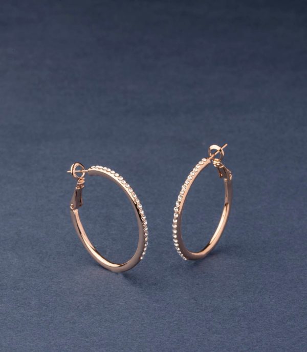 Classy Hoop Earring (Brass) Online Hot Sale