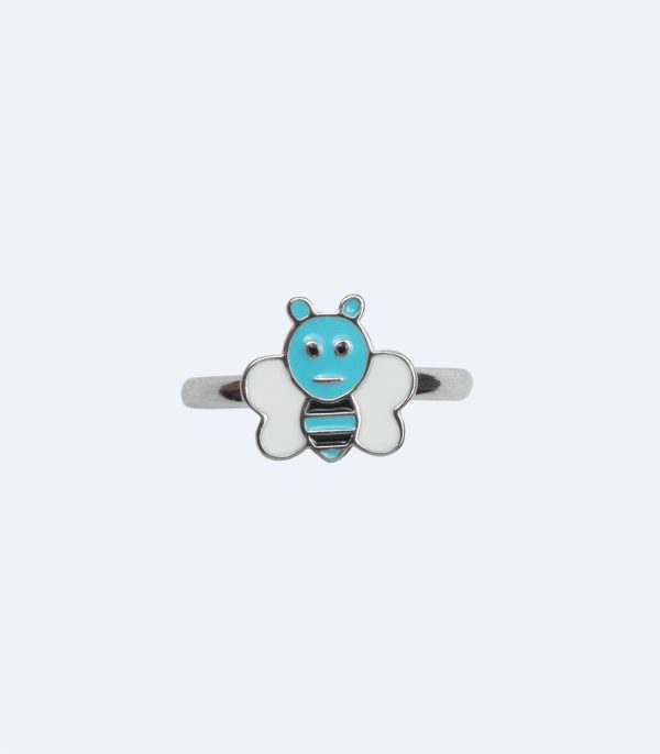 Cute Bee Finger Ring (Silver) Online