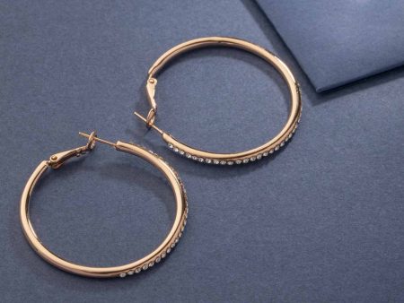 Classic Hoop Earrings (Brass) on Sale